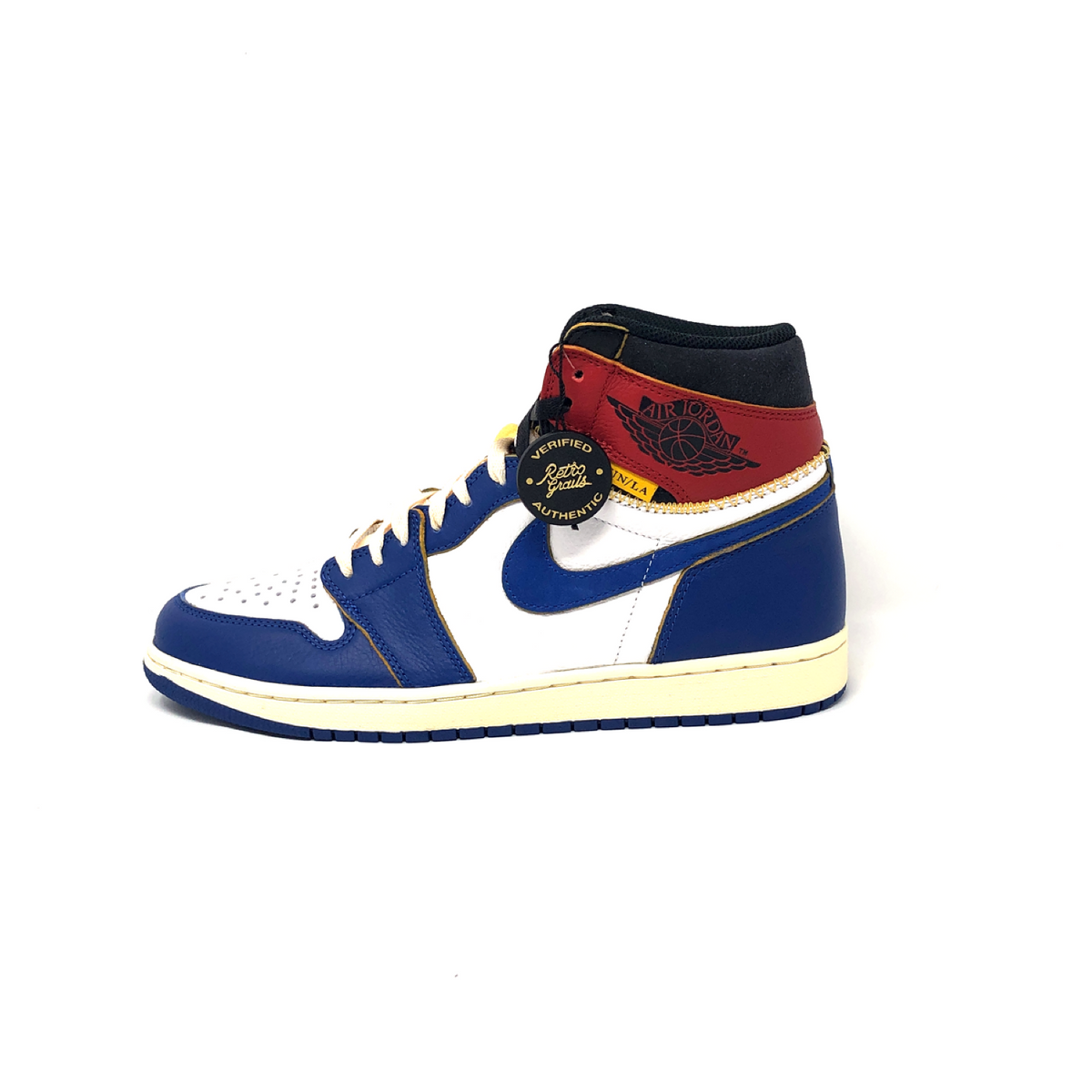 Jordan 1 Retro High UN/LA Blue Toe, EU43