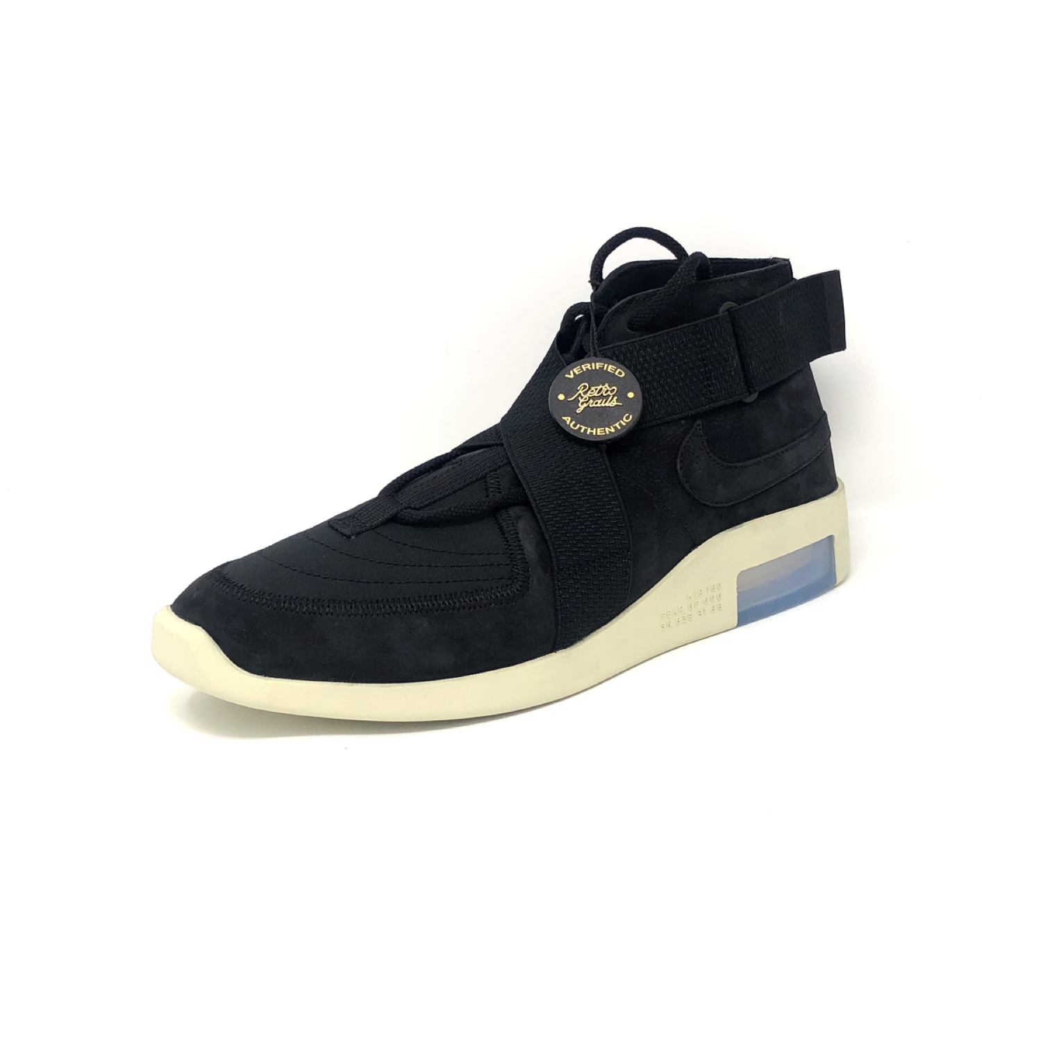 Nike Air Fear of God Raid Black/Black Fossil Release