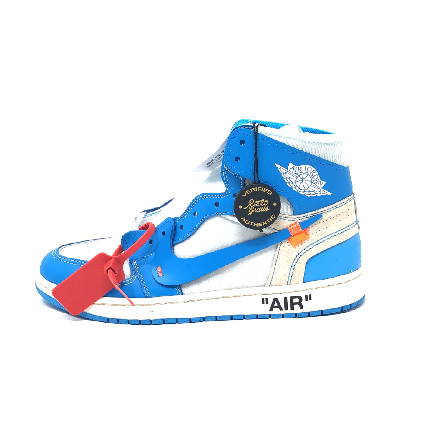 OFF WHITE Air Jordan 1 UNC Blue Release Date