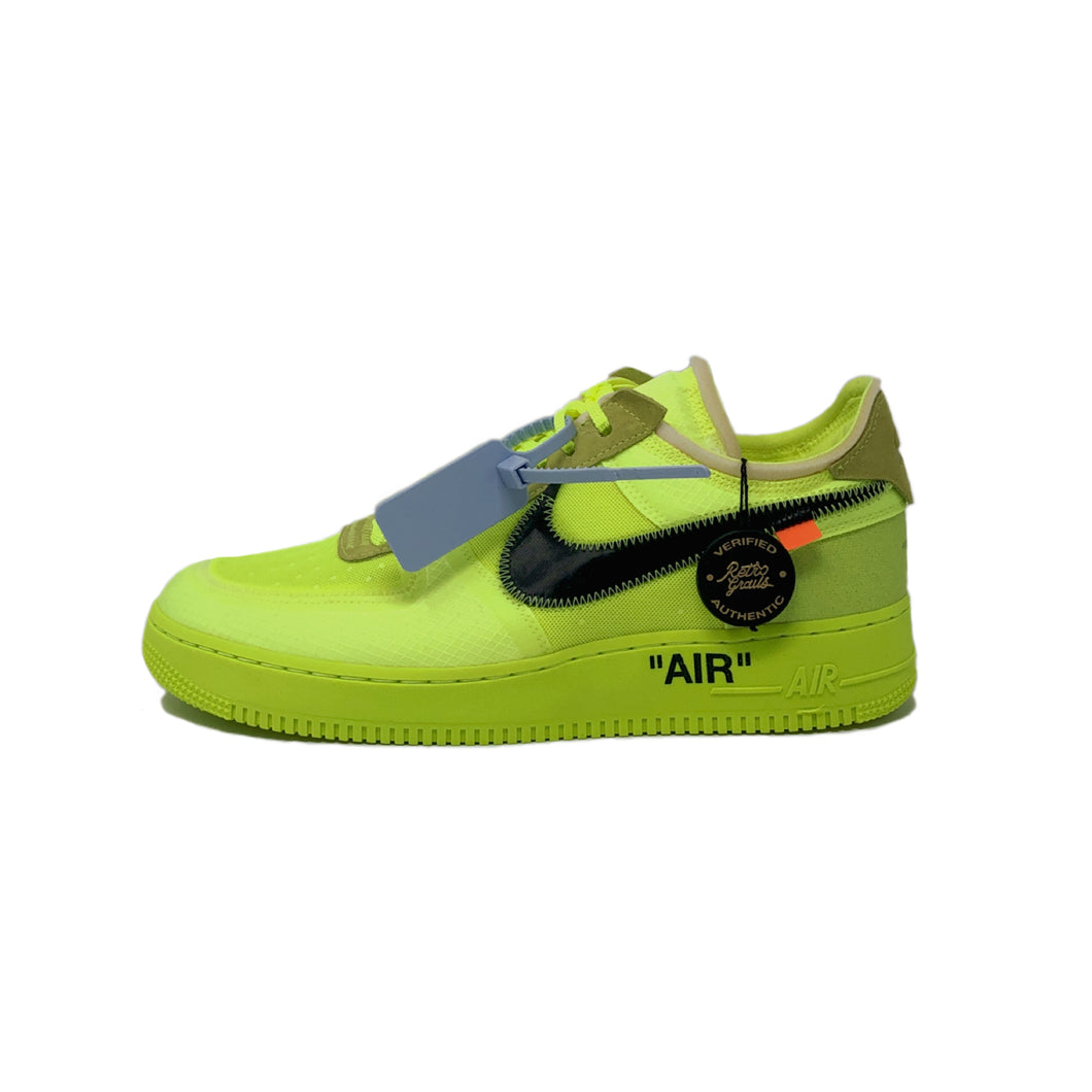 Close Up with the Off-White x Nike Air Force 1 'Volt